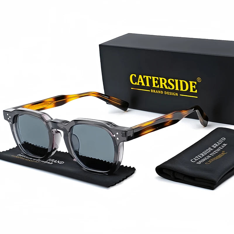 CATERSIDE Small Square UV400 Sunglasses – Fashion Eyewear for Women & Men