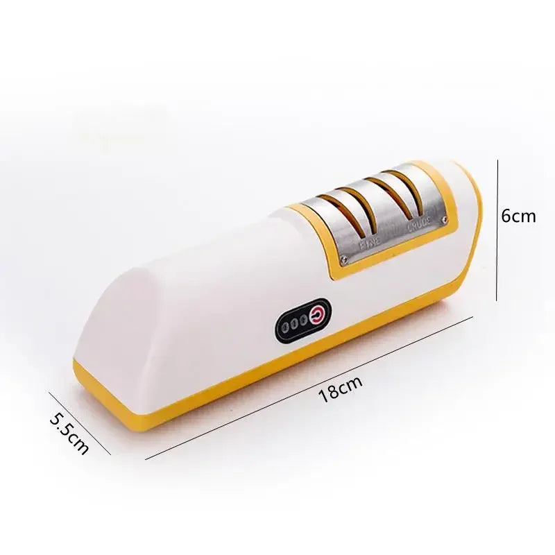 AURELLE Electric Knife Sharpener – 4-Stage Rechargeable Professional Sharpening Tool