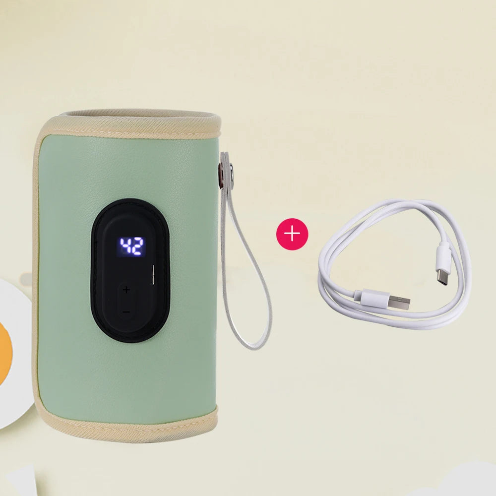 Portable USB Baby Bottle Warmer for Travel & Car