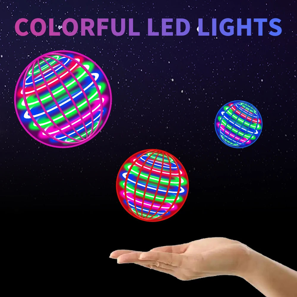 Flying LED Spinner Ball – Hand-Controlled Boomerang Toy