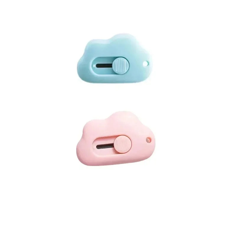 Cute Rabbit Cloud Color Mini Portable Practical Knife Paper Cutting Machine Paper Cutting Machine Razor Blade Office Stationery