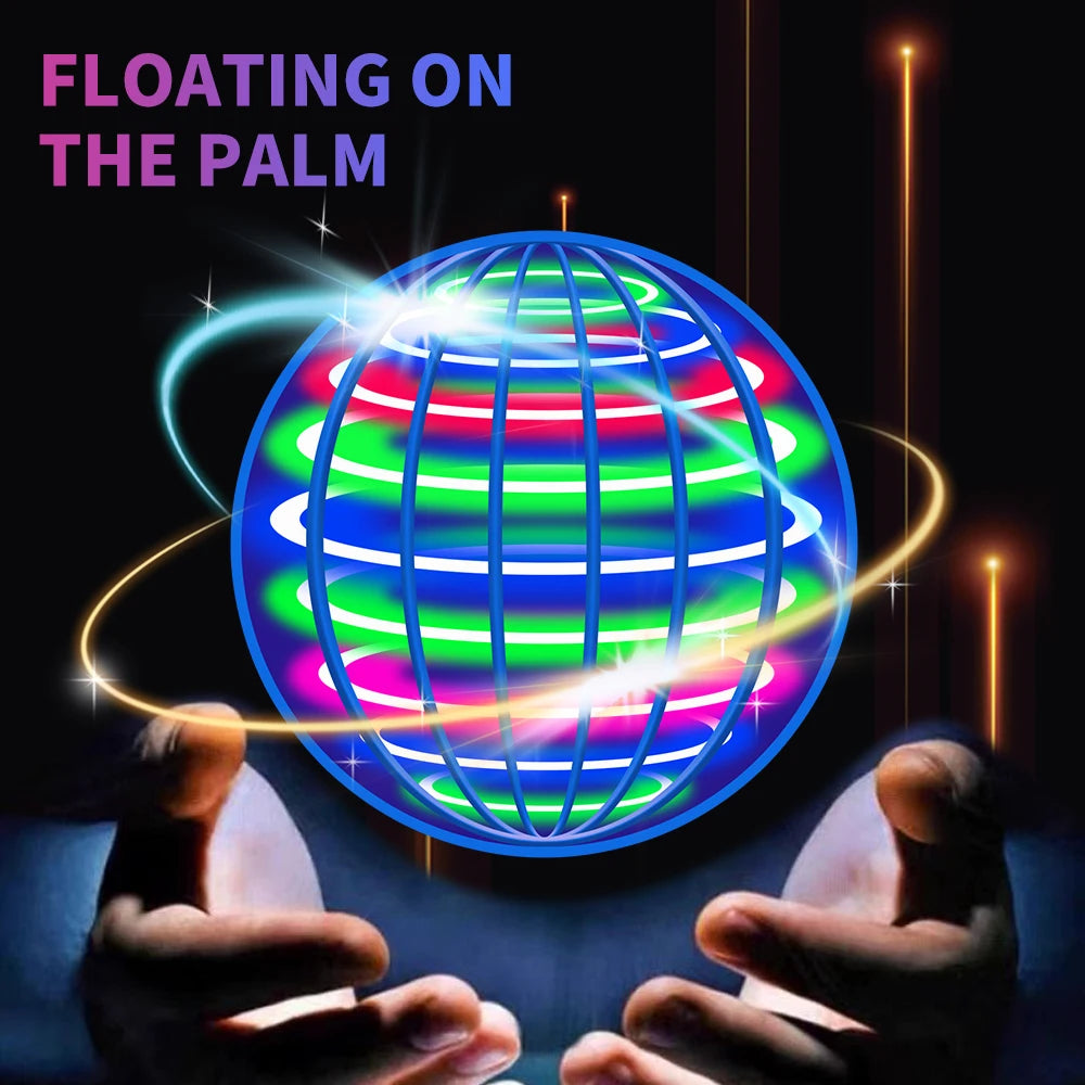 Flying LED Spinner Ball – Hand-Controlled Boomerang Toy