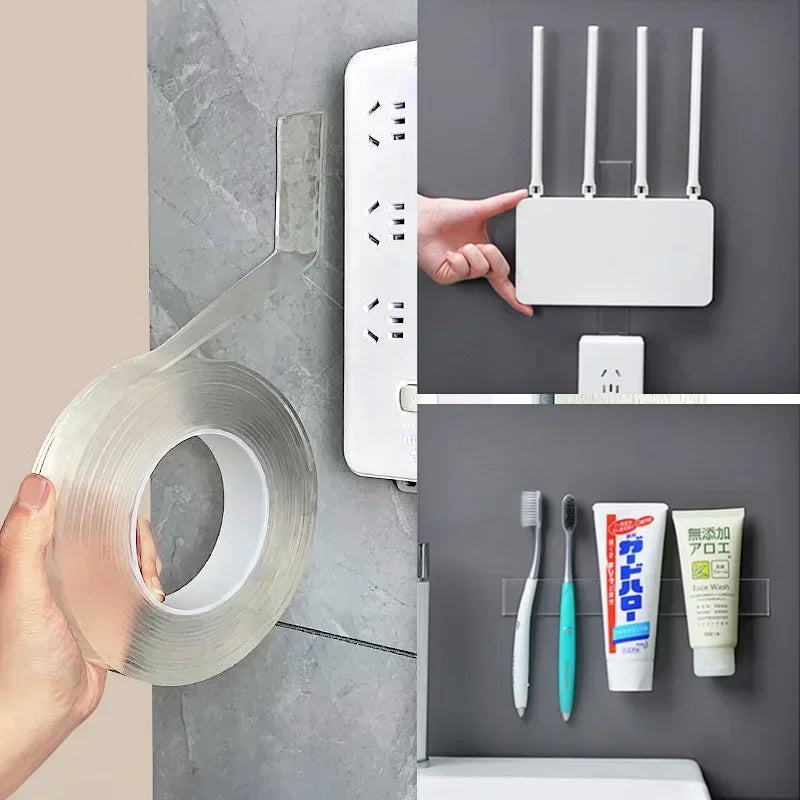 Nano Double-Sided Adhesive Tape – Strong Transparent Acrylic Mounting Tape