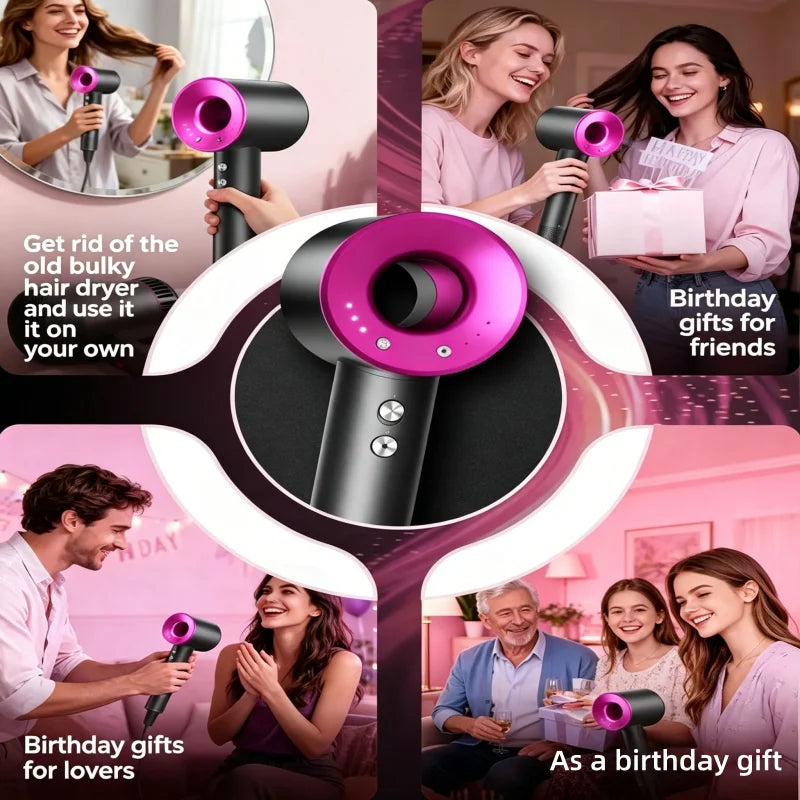 MIVM Leafless Constant Temperature Hair Dryer (5-in-1 Styling Kit)