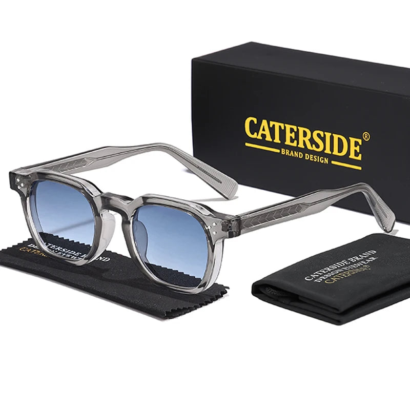 CATERSIDE Small Square UV400 Sunglasses – Fashion Eyewear for Women & Men