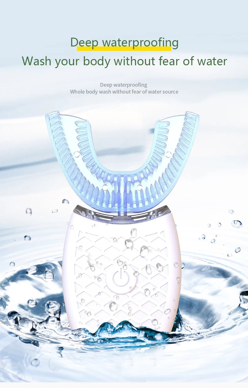 360° U-Shape Sonic Electric Toothbrush