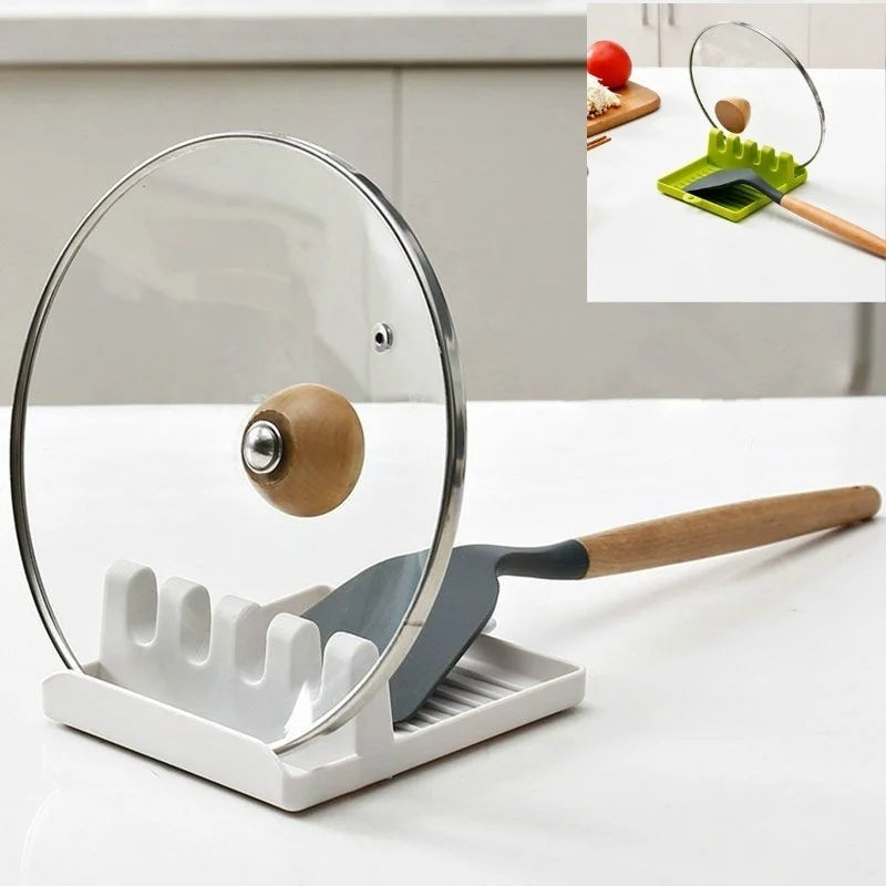 Kitchen Spoon Rest & Utensil Holder – Non-Slip Cooking Utensil Stand