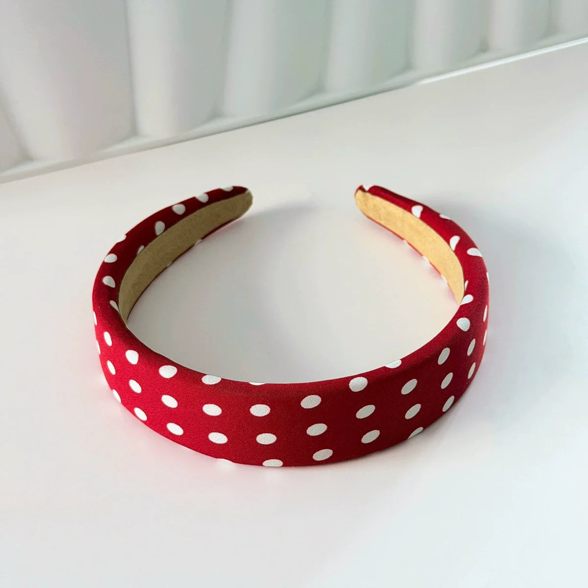 Y2K Retro Polka Dot Stretch Headband