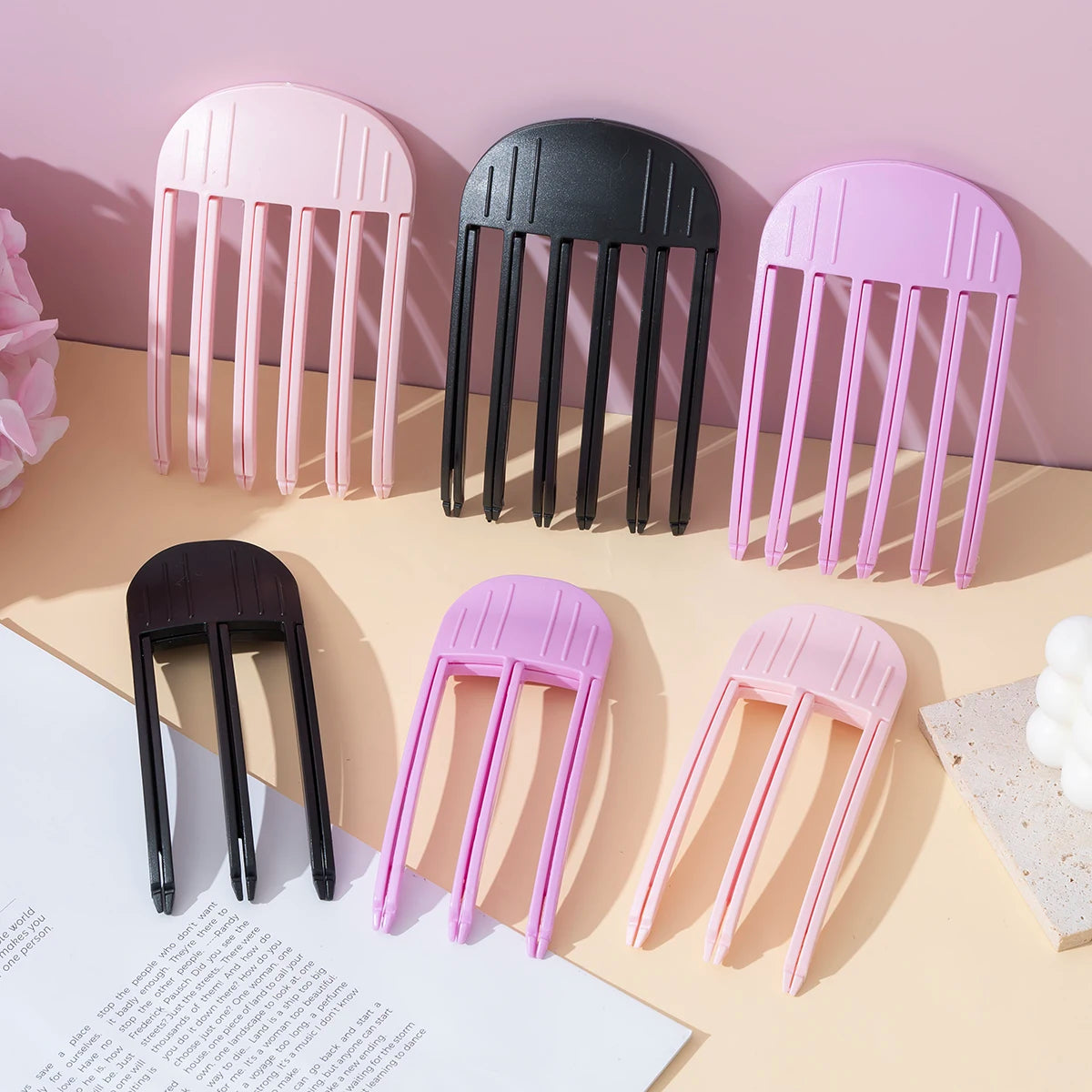AURELLE Hair Root Volumizing Clips – Fluffy Curling Bangs Hairpins