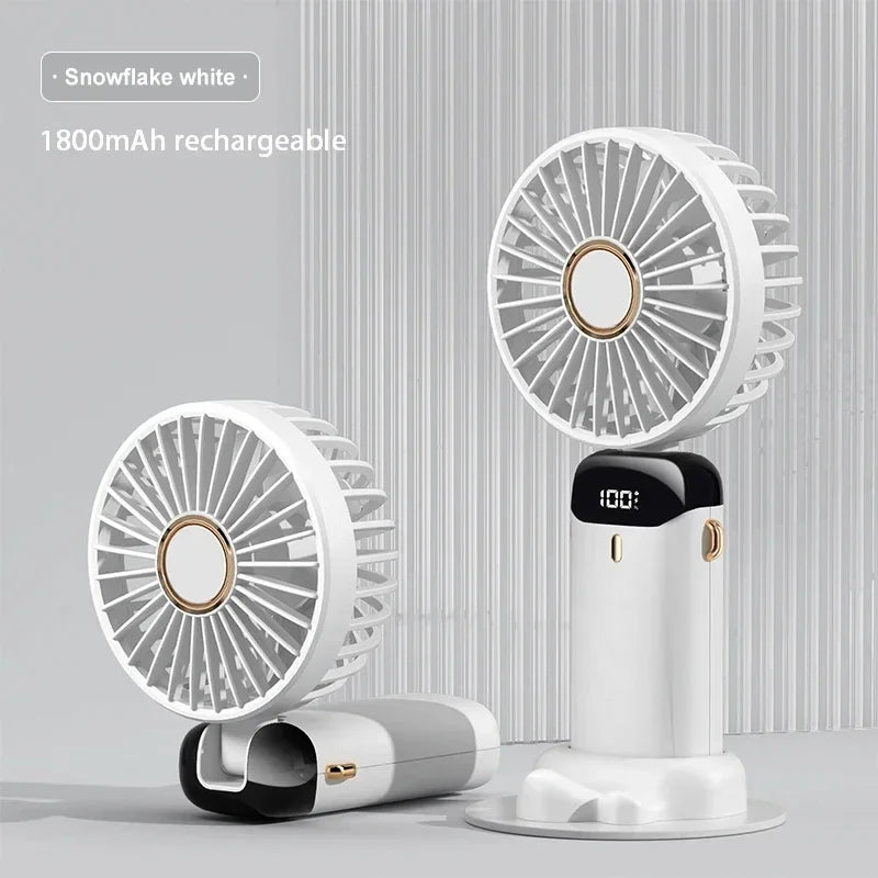 Portable 3-in-1 Mini Neck Fan