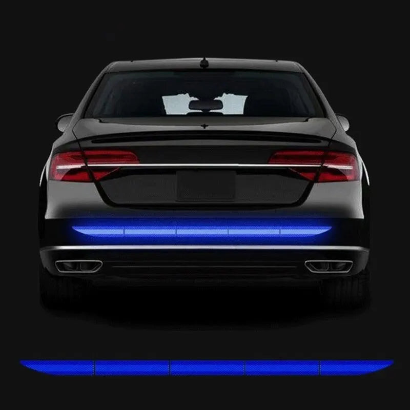 Reflective Car Safety Warning Tape – High-Visibility Trunk & Vehicle Decal for Nighttime Visibility
