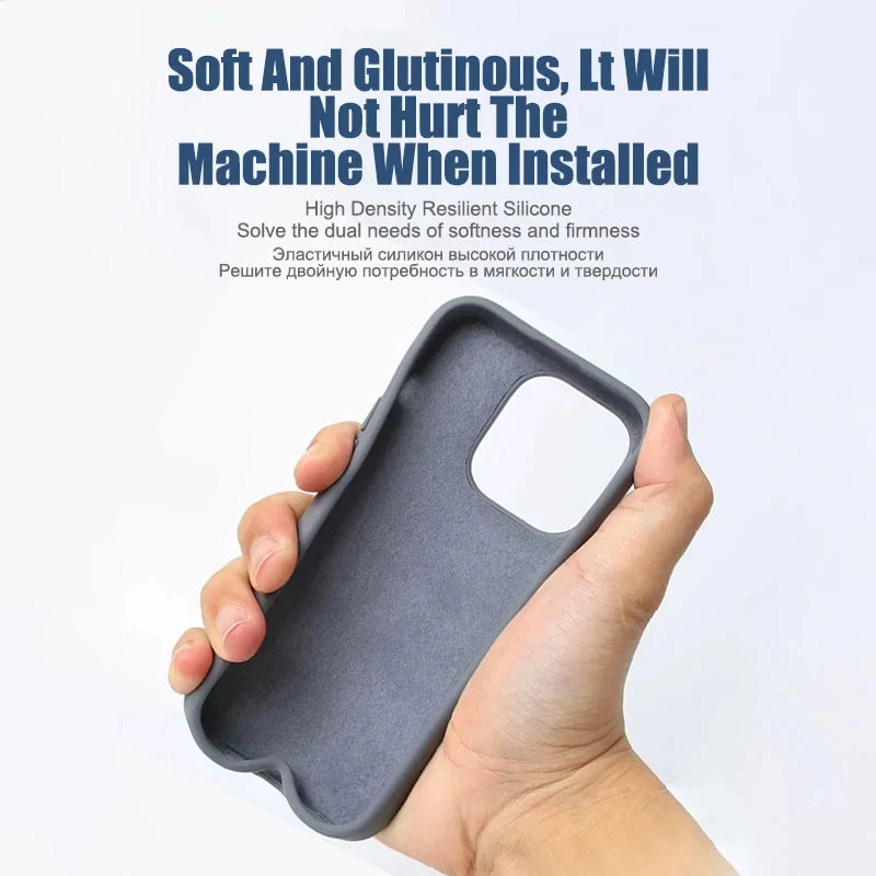 Premium Liquid Silicone iPhone Case