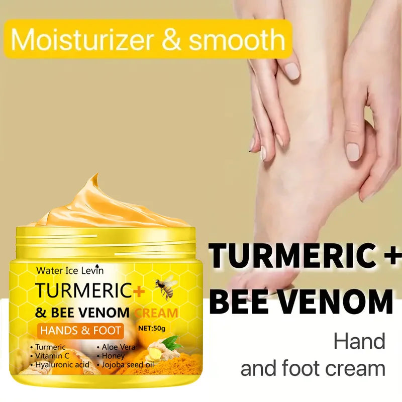 Turmeric & Honey Hand & Foot Repair Cream – Moisturizing Skin Care