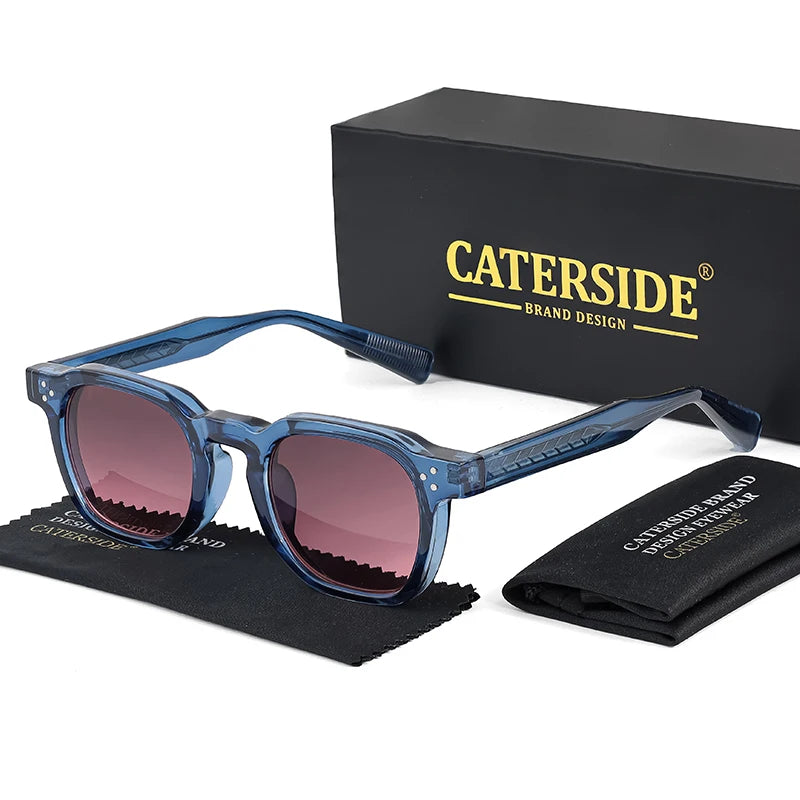 CATERSIDE Small Square UV400 Sunglasses – Fashion Eyewear for Women & Men