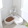 2-in-1 Automatic Pet Food & Water Bowl – No-Spill Feeding Station for Cats & Dogs