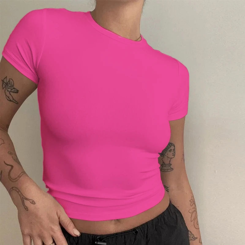 Women’s Slim Fit Knit T-Shirt