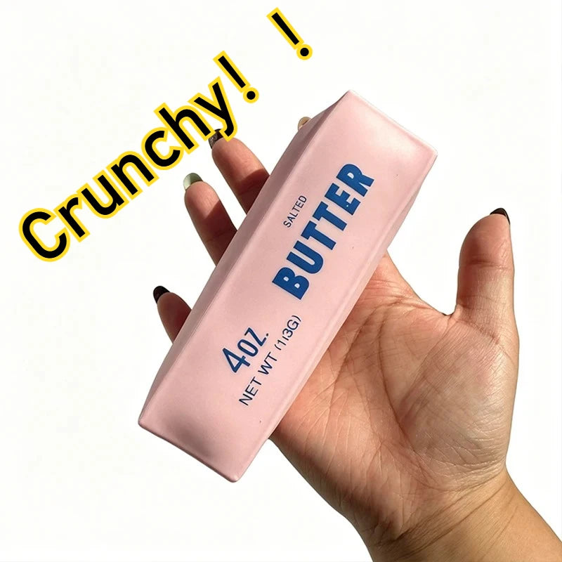 Butter Stick Squishy Stress Ball – Soft Squeeze Fidget Sensory Toy