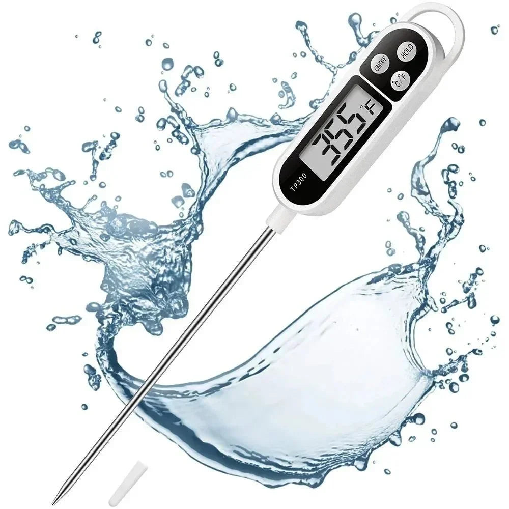 TP300 Digital Food Thermometer – Instant Read Kitchen Probe for Meat, BBQ, Baking & Cooking