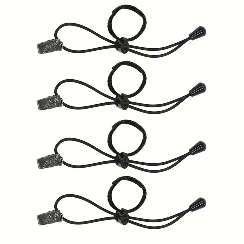 Invisible Adjustable Pant Leg Clips – 2/4 Pack Trouser Shortening Garter Clips