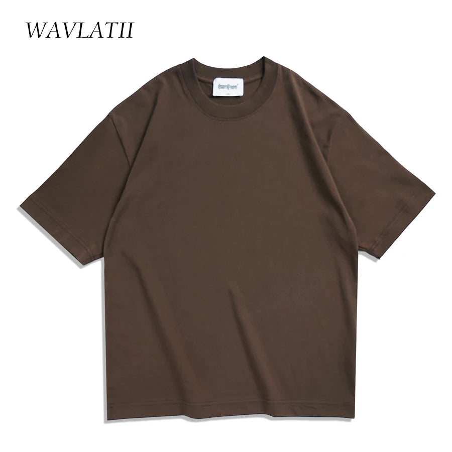 WAVLATII Oversized Unisex T-Shirt