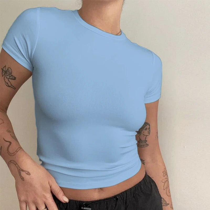 Women’s Slim Fit Knit T-Shirt