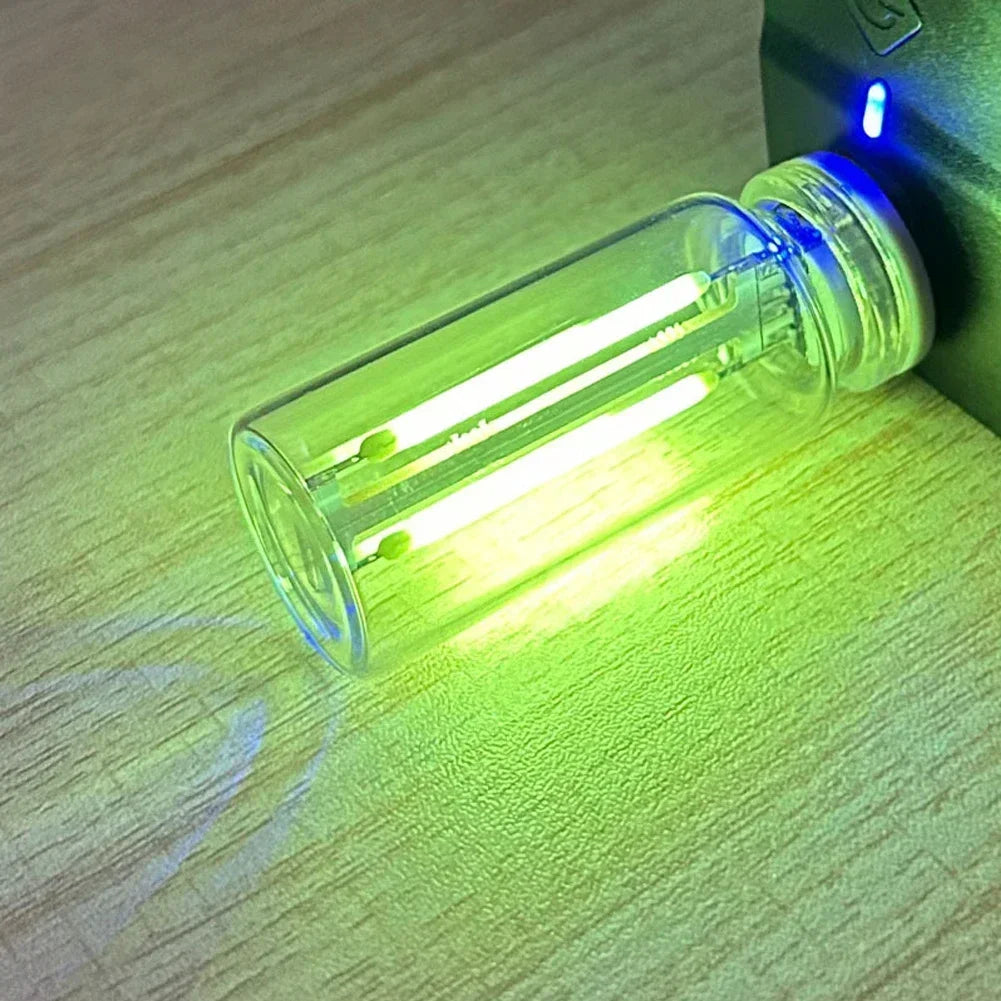 USB Touch-Dimmable LED Atmosphere Light – Portable Filament Night Lamp for Car & Bedroom