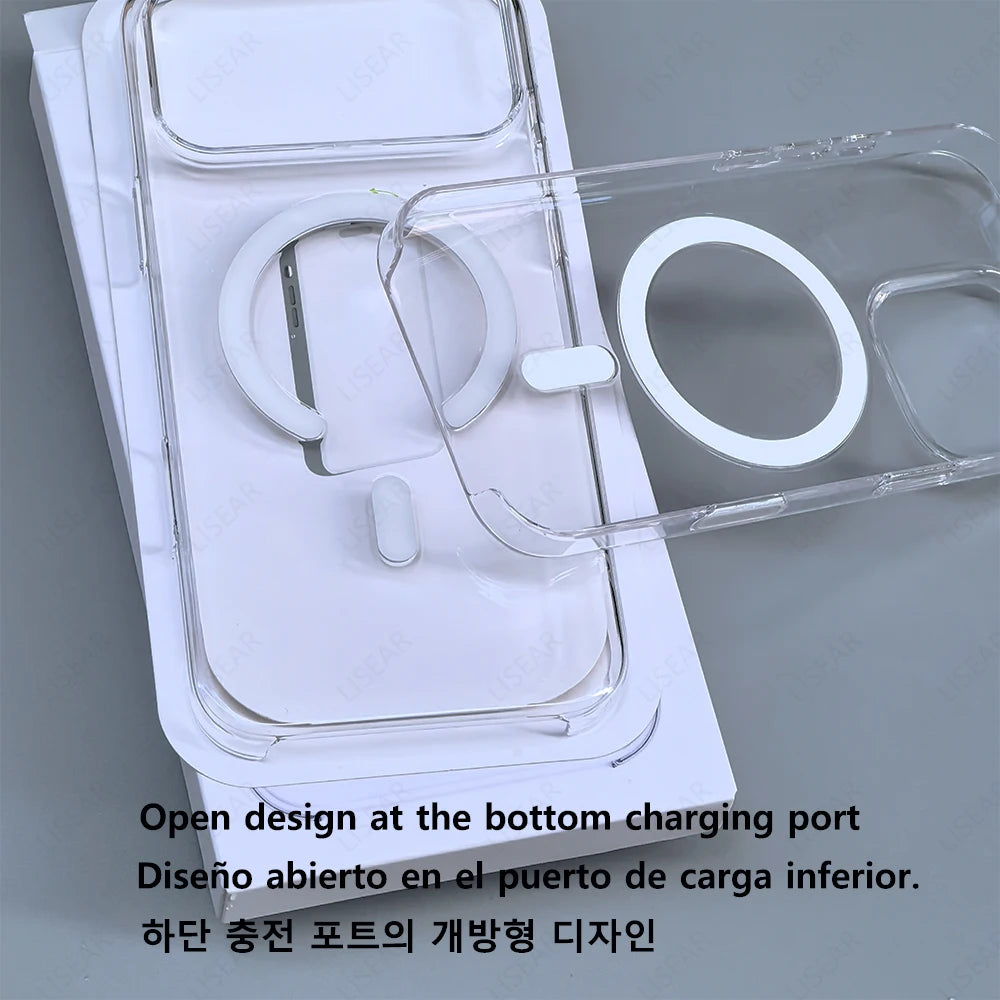 Clear Magnetic iPhone Case