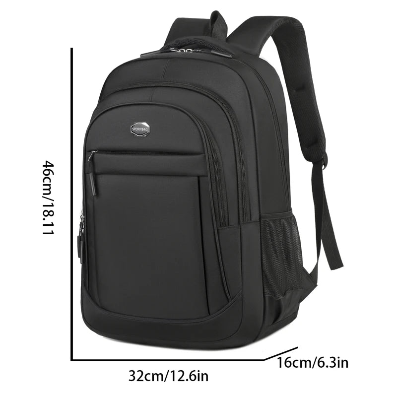 Unisex Oxford Backpack – Lightweight Laptop Backpack for Travel, Work & School