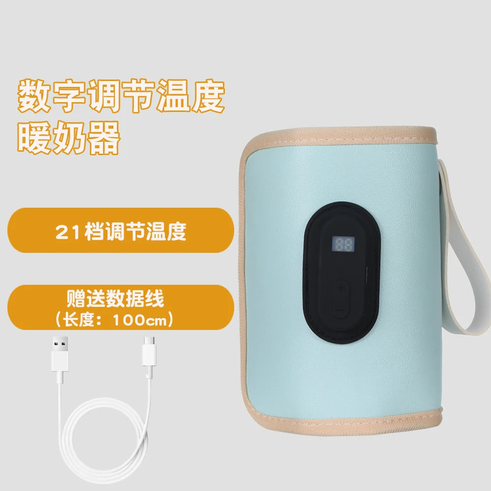 Portable USB Baby Bottle Warmer for Travel & Car