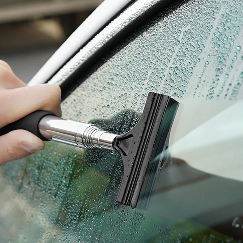 Car Rearview Mirror Cleaning Wiper – Telescopic Auto Glass & Window Scraper
