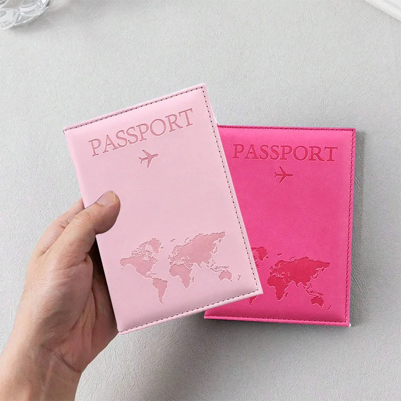 PU Leather Passport Holder – Travel Passport Cover with Card Slots
