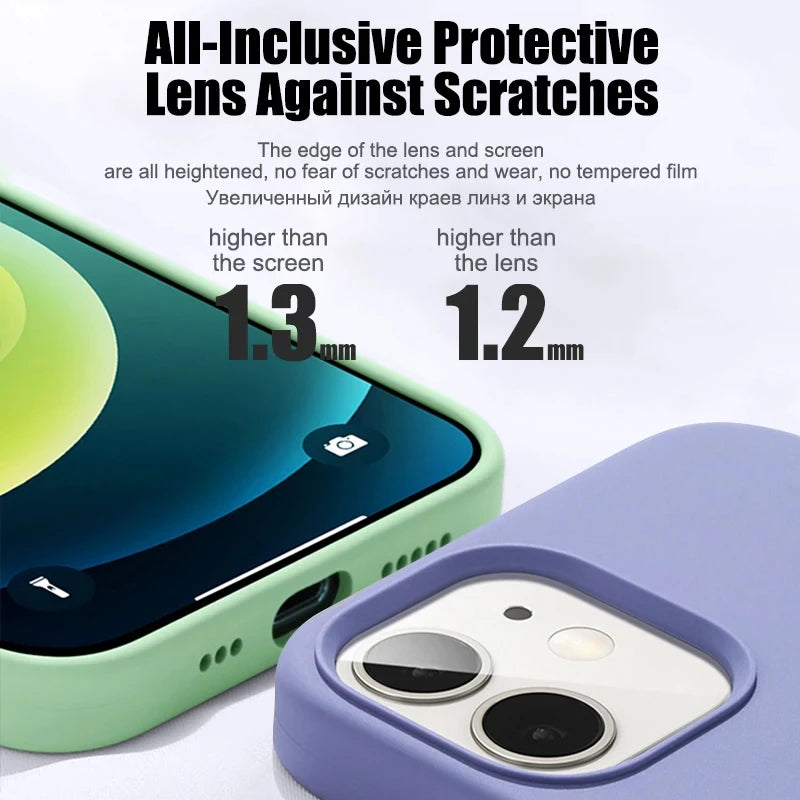 Premium Liquid Silicone iPhone Case