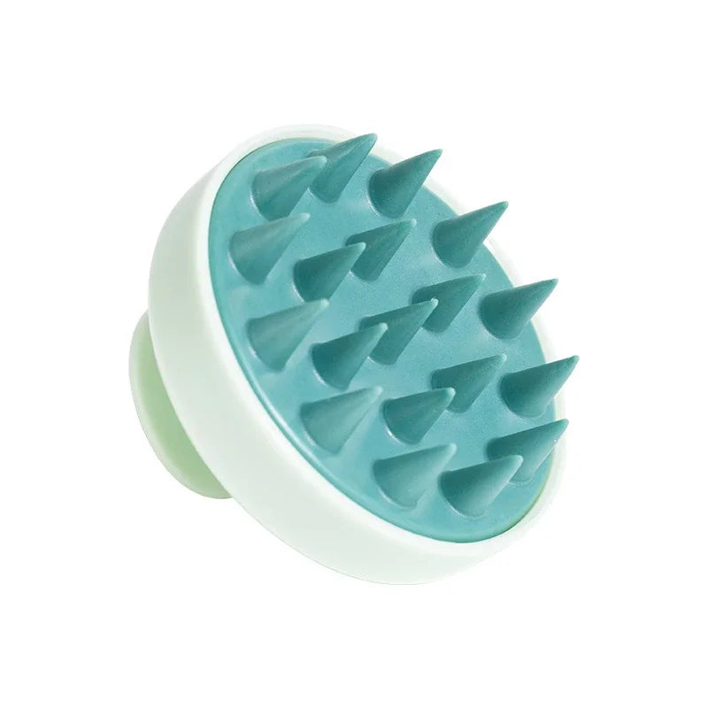 Silicone Shampoo Scalp Massage Brush – Hair & Body Exfoliating Scrubber