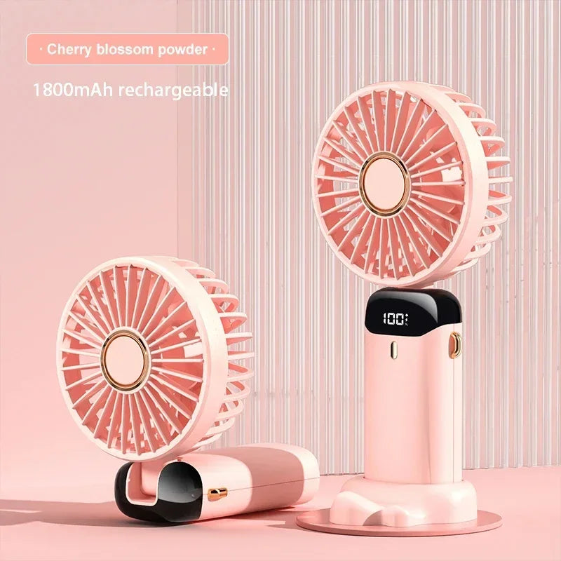Portable 3-in-1 Mini Neck Fan