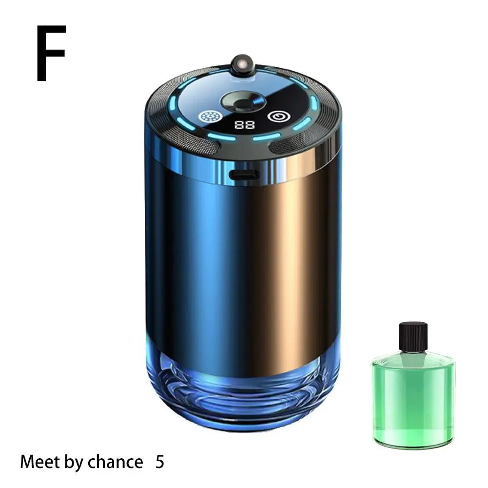 Car Aroma Diffuser & Humidifier – 5 Mist Modes with Essential Oil