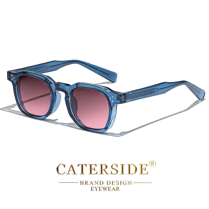 CATERSIDE Small Square UV400 Sunglasses – Fashion Eyewear for Women & Men