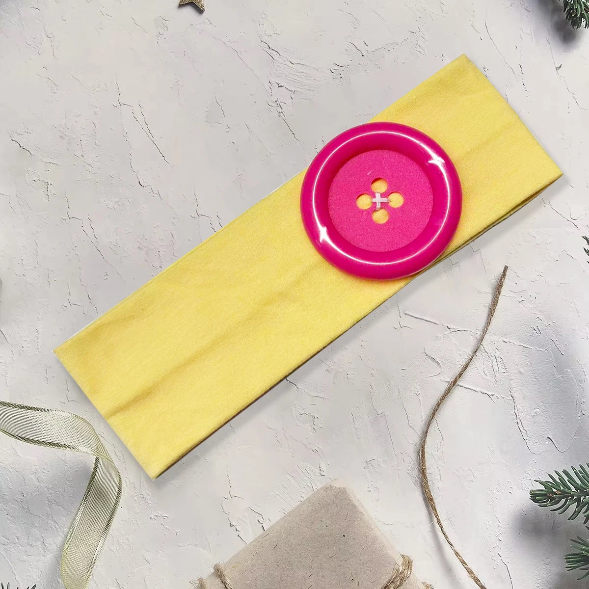 Y2K Retro Polka Dot Stretch Headband