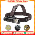SOFIRN HS41 Headlamp 4000lm 21700 USB C Rechargeable with SST20 LED Torch Indicator with Magnetic Tail Flashlight