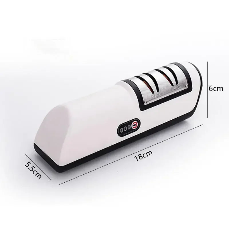 AURELLE Electric Knife Sharpener – 4-Stage Rechargeable Professional Sharpening Tool
