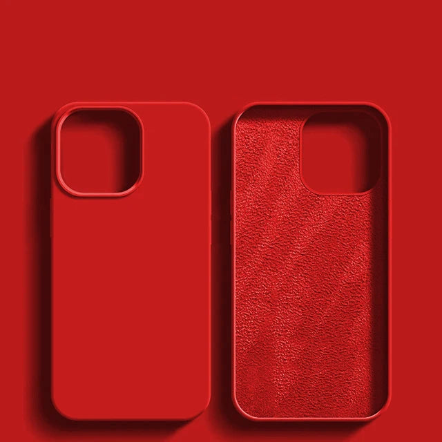 Premium Liquid Silicone iPhone Case