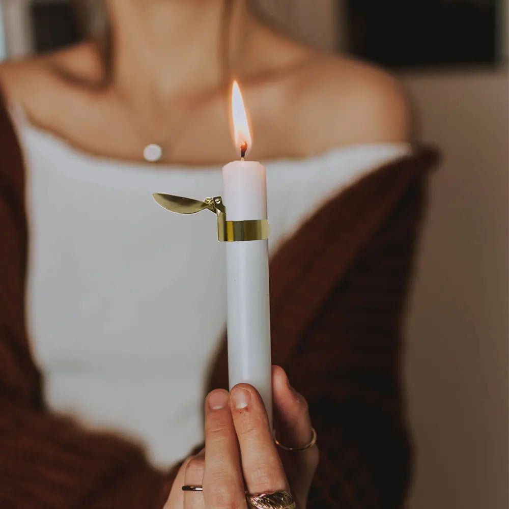 Automatic Candle Snuffer – Stainless Steel Candle Flame Extinguisher for Safe, Clean Candle Use