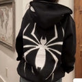 Y2K Graphic Full-Zip Oversized Hoodie