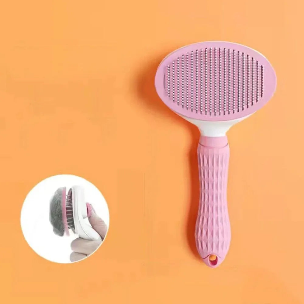 Premium Pet Grooming Brush for Dogs & Cats