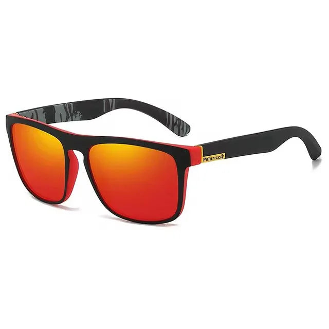 Classic Polarized Square Sunglasses – UV400 Lightweight Sports Eyewear for Driving, Fishing & Cycling