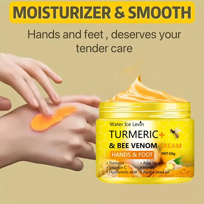 Turmeric & Honey Hand & Foot Repair Cream – Moisturizing Skin Care