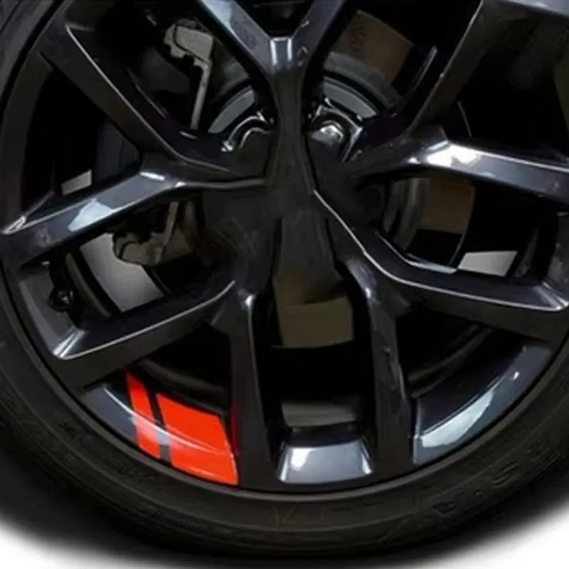 Car Wheel Reflective Stickers – Waterproof Rim Decals for Enhanced Night Visibility & Stylish Wheel Accents