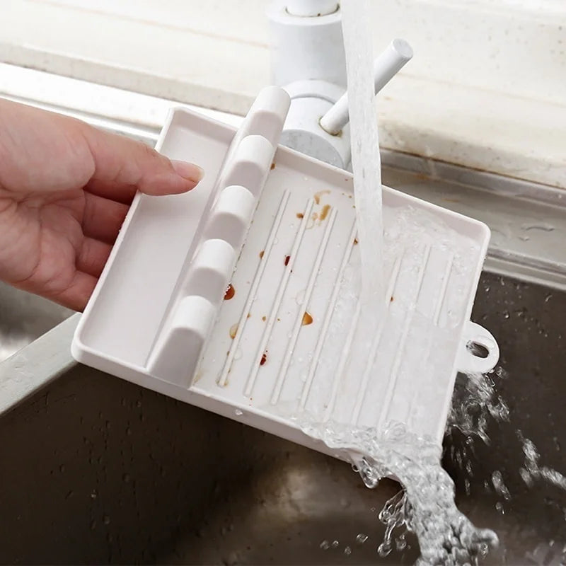 Kitchen Spoon Rest & Utensil Holder – Non-Slip Cooking Utensil Stand