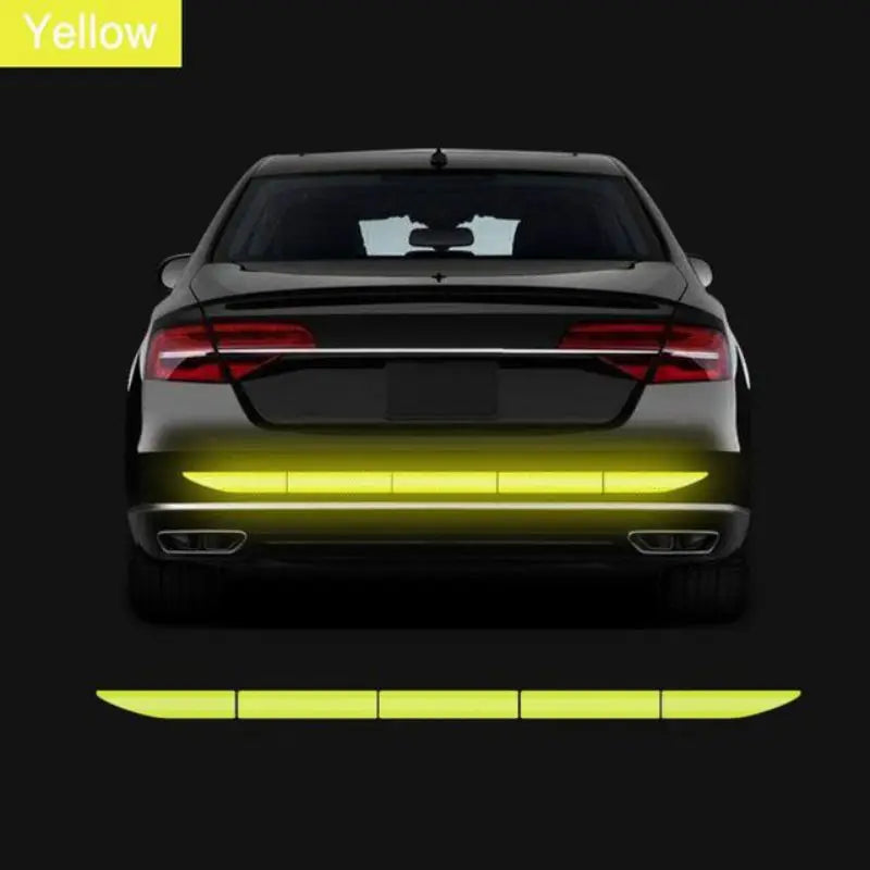 Reflective Car Safety Strips – Wheel Hub & Door Handle Warning Stickers