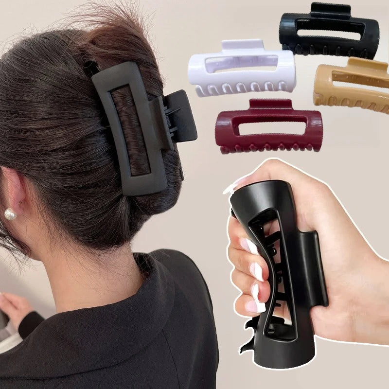 Silicone Flexible Hair Claw Clip