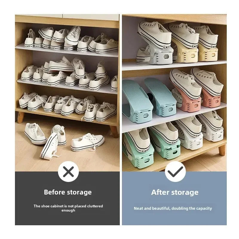 Adjustable Shoe Space Saver – 10 Pack